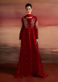 Kanwal angrakha kurta for Barat and festive wear by Uzman Yasen