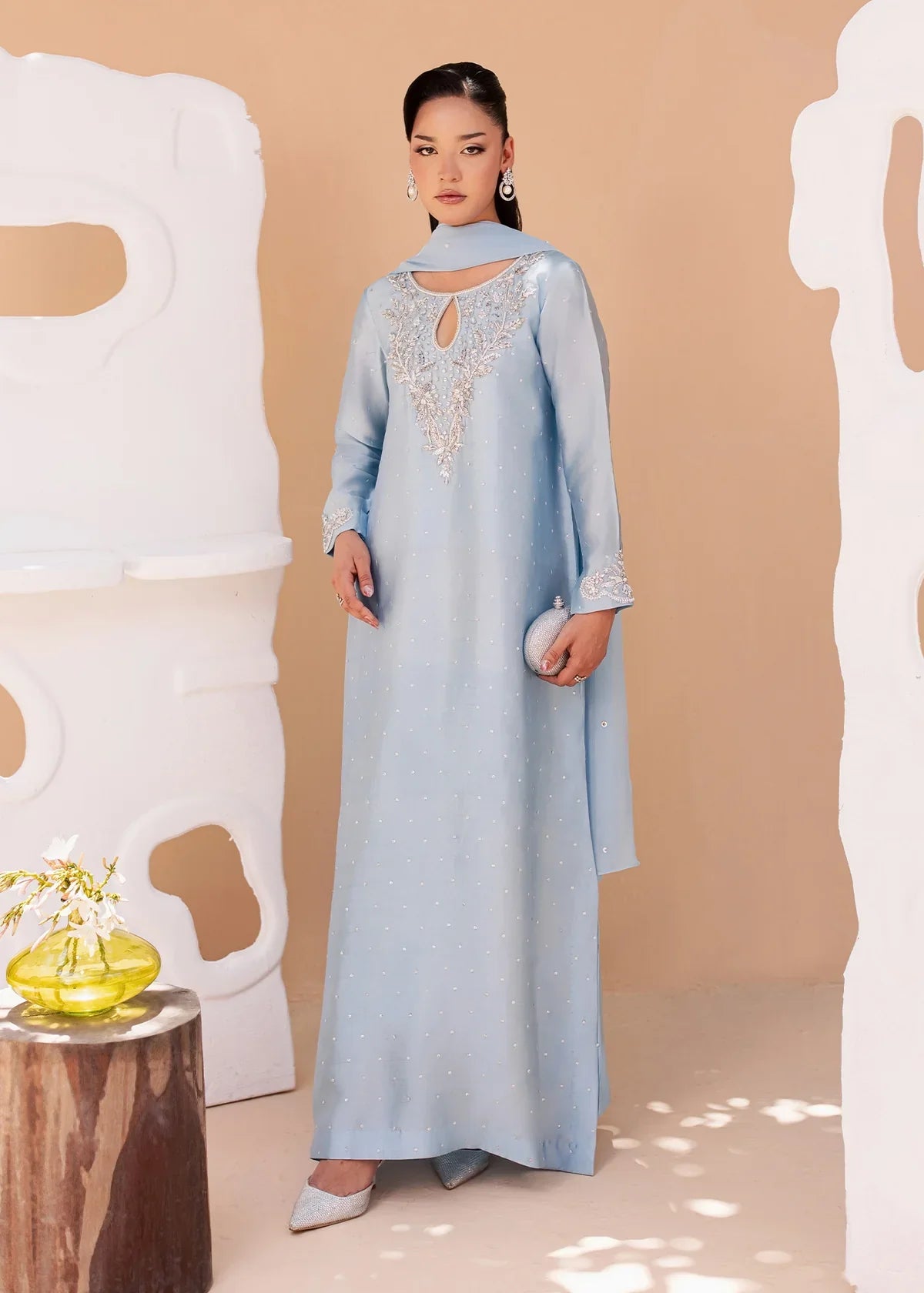 Shahjahan luxury pret ensemble by Uzman Yasen