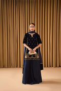 Elan formal sharara ensemble by Uzman Yasen