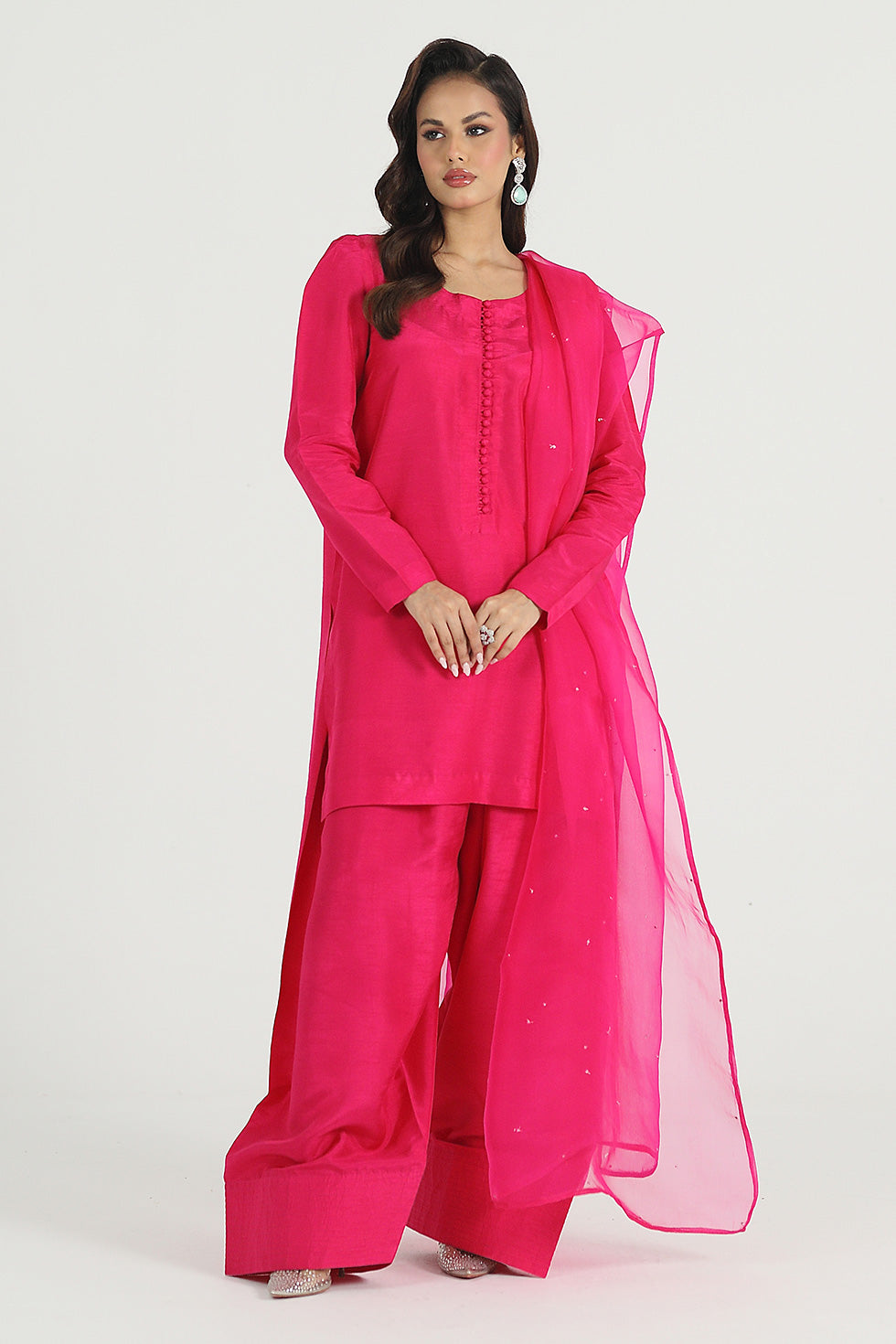 Meena casual pret farshi shalwar by Uzman Yasen