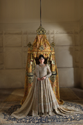 Zarposh hand-embellished bridal couture ensemble by Uzman Yasen